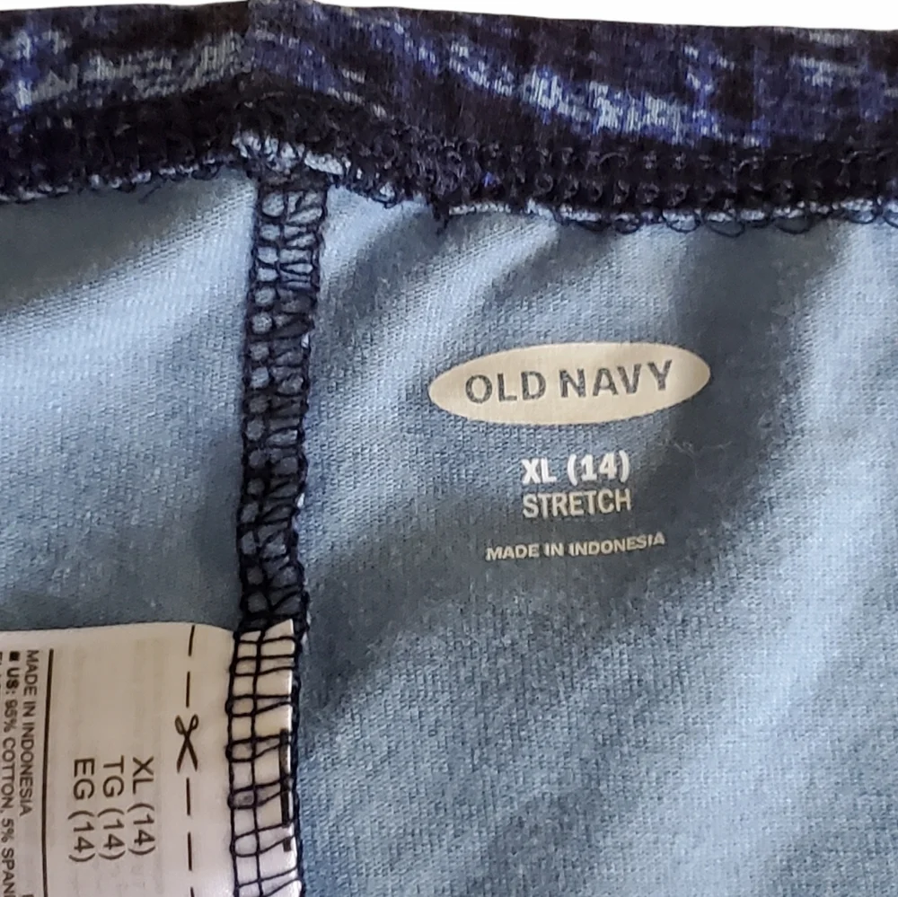 Old navy girl’s stretch active leggings Sz XL (14)